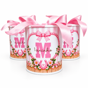 Mini Tubolata 6x7 Personalizada Fazendinha Menina 2