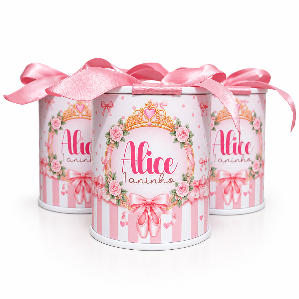 Mini Tubolata 6x7 Personalizada Bailarina